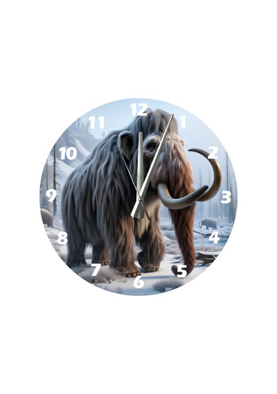 Ti-play Mamut 30x30cm Akrilik Dekoratif Modern Duvar Saati ÇOk Renkli