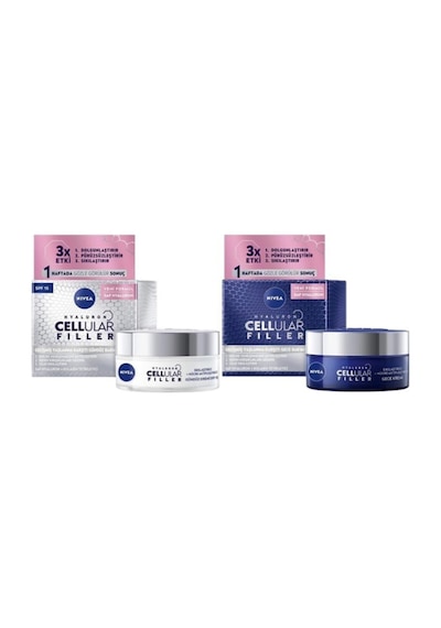 Hyaluron Cellular Fıller Yaşlanma Karşıtı Gündüz Spf 15 50 Ml Ve Gece Kremi 50 Ml