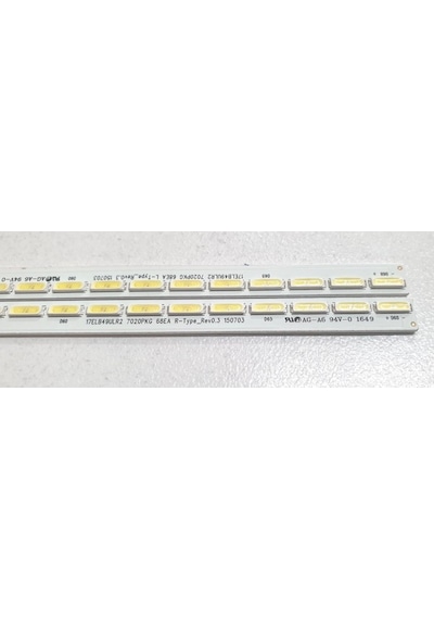 Vestel Uyumlu 17ELB49ULR2 7020PKG 68EA R-L-TYPE LED BAR TAKIMI