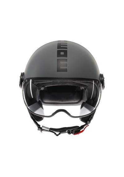 Momo Kask/ Fgtr Classıc Mono Matt Grey/black Çok Renkli