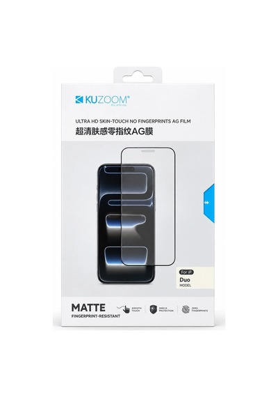 Hd İphone Duo Katlanabilir Dış Ekran Uyumlu Skin-touch Mat Ag Cam Parmak İzi Bırakmayan