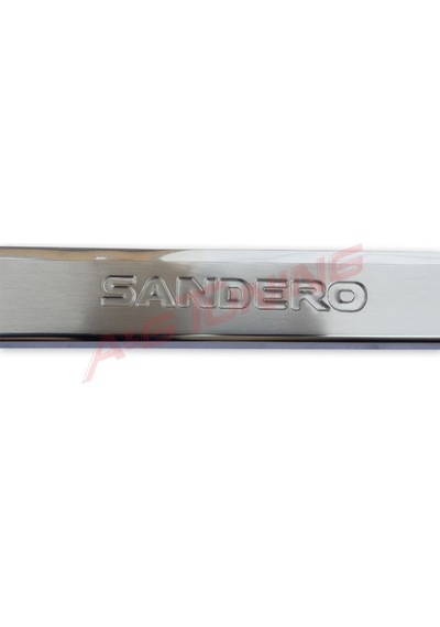 Dacia Sandero Krom Kapı Eşiği Tk 2007-2012 Paslanmaz Çelik N11.7536