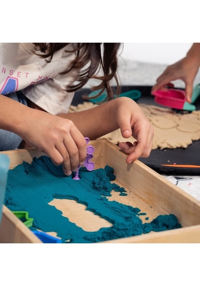 Playever Hands'n Sand Doğal Kinetik Oyun Kumu 500gr - Mavi MAVİ