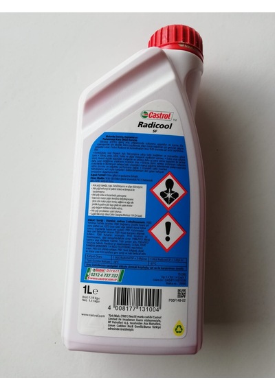 Castrol Radicool Sf 1L Organik Kırmızı Antifriz Ü/Y 2021