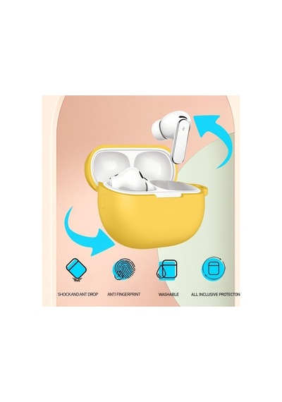 Huawei Freebuds Pro 5 Kılıf Askı Aparatlı Mat Silikon Koyu Yeşil