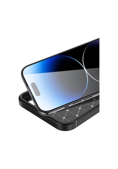 Apple Uyumlu iPhone 15 Zore Negro Silikon Kapak