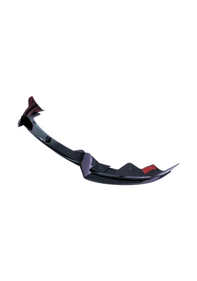 Red Lion Parts Tesla Model Y Juniper 2025+ Uyumlu Ön Tampon Lipi Parlak Siyah