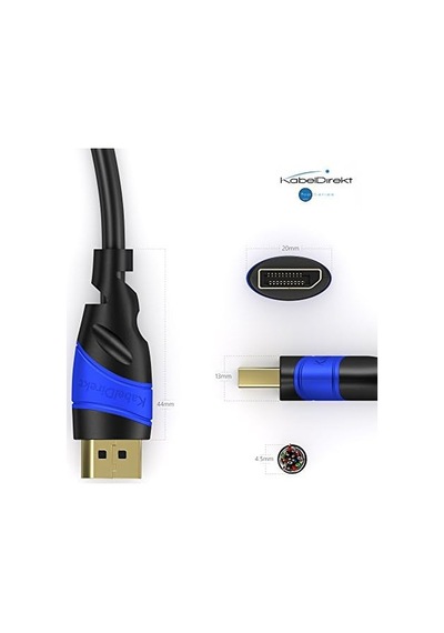 8k Displayport Kablo 2m Dp Kablosu, Almanya Da Geliştirilmiştir 0,5-10m Arasında Mevcuttur Pc/laptop İçin Display Port Monitör Kablosu, 8k/4k 60hz, 144hz, Dolby Audio, Siyah