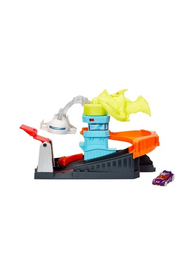 Hot Wheels Şehirde Yaratık Macerası Oyun Seti Kuş Gbf94