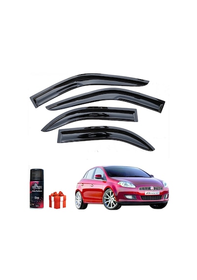 Fiat Bravo Mügen Cam Rüzgarlığı 2008 Sonrası 4 Lü Takım+koku