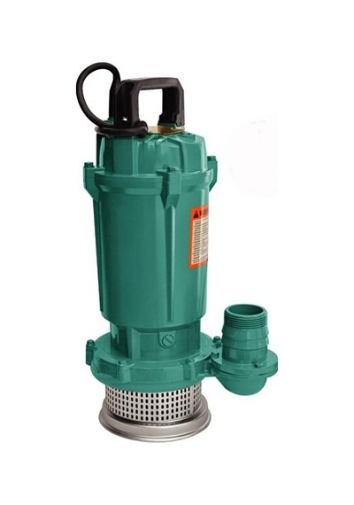 Qdx1.5-25-0.55f 0.75 Hp Döküm Gövdeli Flatörlü Temiz Kirli Atık Su Dalgıç Drenaj Pompası