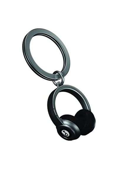 3 Adet Metalmorphose Kulaklık Anahtarlık Siyah-metalik Gri Mtm074-02