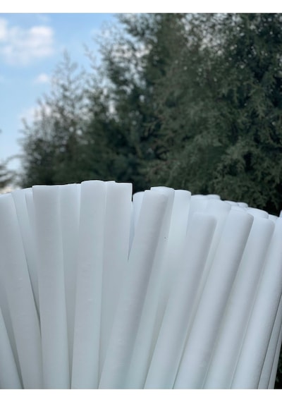 Ygt Ambalaj 3 Adet Beyaz Deniz Ve Havuz Makarnası, Köpük Sosis Beyaz