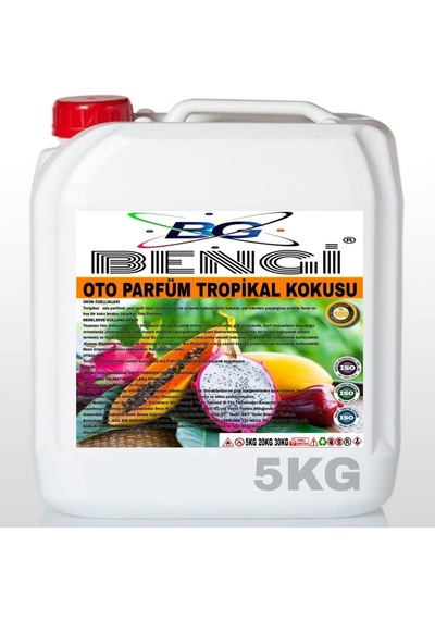 Oto Parfüm Tropikal Kokulu 5kg Bengi