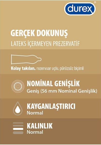 Durex Gerçek Dokunuş 10'lu Paket