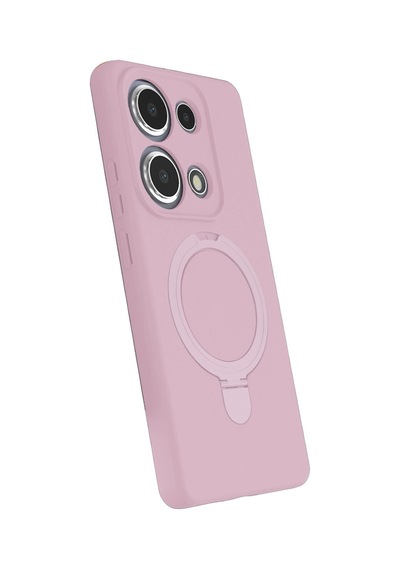 Redmi Note 13 Pro 4g Regal Magsafe Standlı Kapak - Açık Pembe
