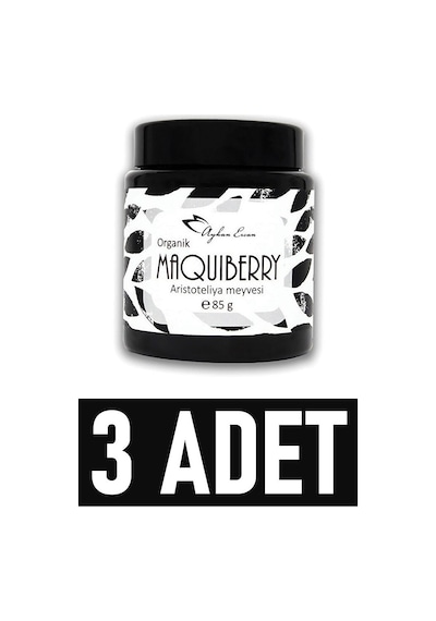 Ayhan Ercan Organik Maquiberry Meyvesi Tozu 3 x 85 G