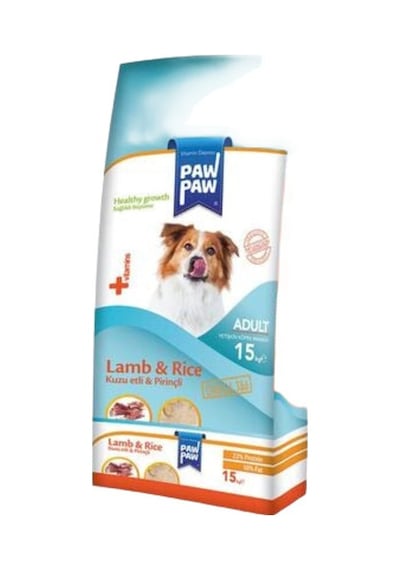 Kuzu Etli Ve Pirinçli Yetişkin Köpek Maması 15 Kg