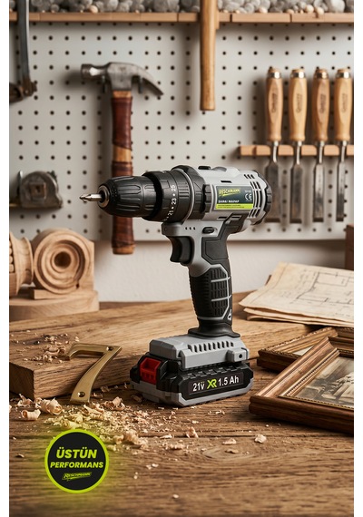 Reschmann R-AKM-01 21V - 1.5AH Brushless Profesyonel Şarjlı Matkap