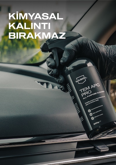 Nasiol Tem Apc Pro Araç içi Çok Amaçlı Konsantre Temizleyici 500 G Koltuk Döşeme Plastik Temizleyici