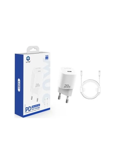 Lito Pd+usb-c To Type-c Kablo Şarj Seti Lc01