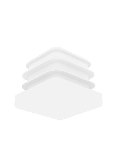 Cateksss 25x25 Mm Profil İçin Kademeli İçe Geçme Profil Tapası, Profil Kapak, Profil Tapa Beyaz - 44 Lü Paket
