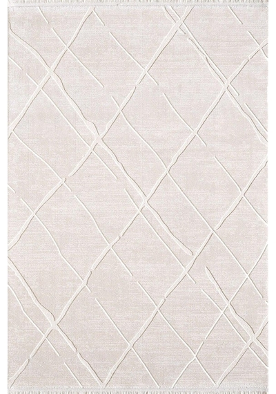 Artemis Halı Murano 06430c Bej Krem Modern Çizgi Desen Halı 160x230 Ölçü Krem