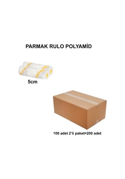 200 Adet Parmak Rulo Yedek İle Kolay Uygulama
