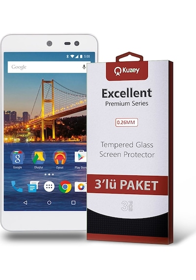 General Mobile Android 4G Ekran Koruyucu 3 Adet (532142208) 20 Tl Fark Ile Apple Uyumlu iPhone Hızlı Şarj Kablosu