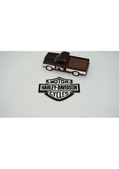 Dk Tuning Motor Harley Davidson Depo Yanı Siyah Beyaz Logo 10 Cm Arka Arma