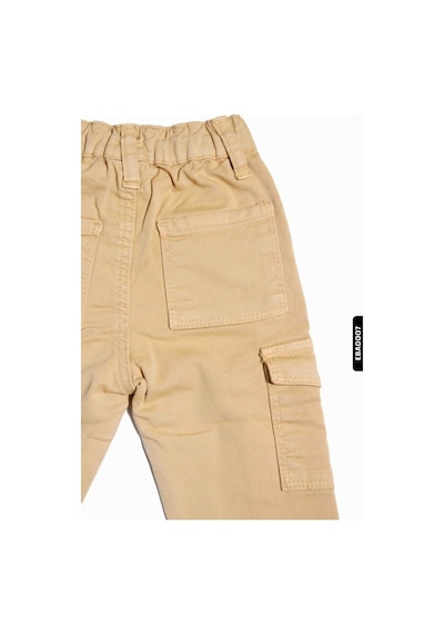 Xo Kids Erkek Bebek Kargo Pantolon 6 - 24 Ay 20013 Bej