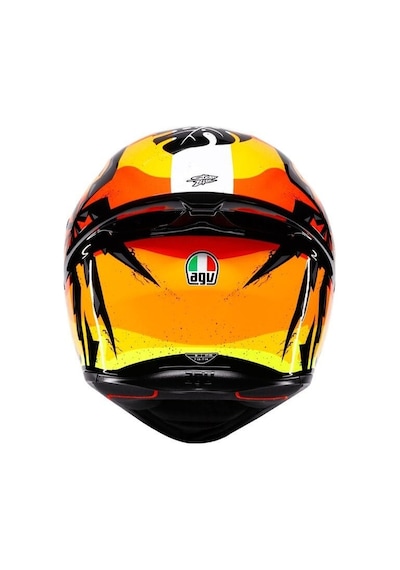 Agv K1 S Tropıcrush Black Orange Kapalı Kask Renkli