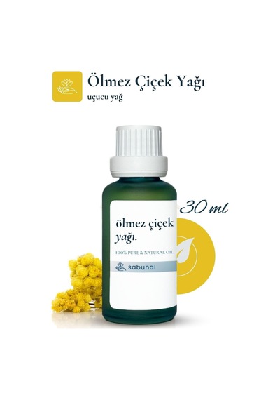 Ölmez Çiçek Yağı 30 Ml - Aromaterapi Doğal İçerik, Yüksek Kalite Maserasyon Tekli