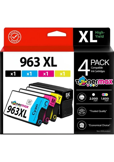 Hp Officejet Pro 9013 Uyumlu Kartuş Takımı / Hp 963xl Uyumlu Kartuş Seti