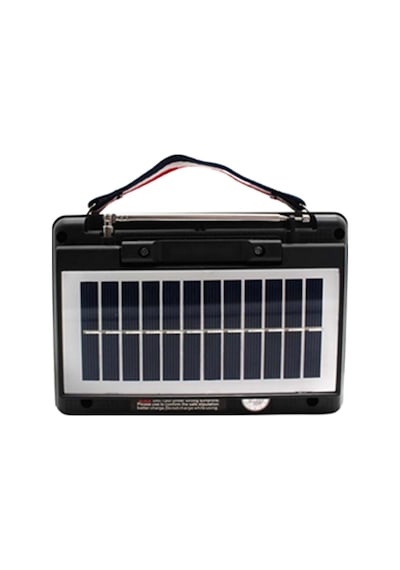 Ktf-1428 Taşınabilir Güneş Enerjili Bluetooth Radyo Hoparlör Şarjlı Radyo Mp3 Aux Girişli