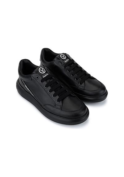 Mario Valentino Erkek Hakiki Deri Siyah Sneakers & Spor Ayakkabı 1040 95j2302 Erk Ayk Sk25-26 Nero