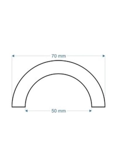 Puffyguard Boru Profil Koruyucu O1 - Model : O - 1 Metre - 70x50mm - Tip : R50 R30