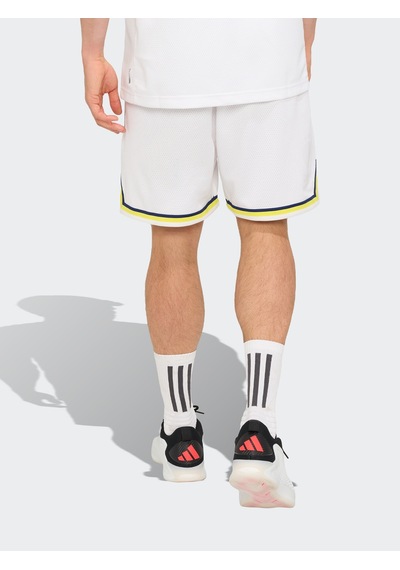 Fenerbahçe Basket Erkek Beyaz Maç Şortu 25/26 Beyaz
