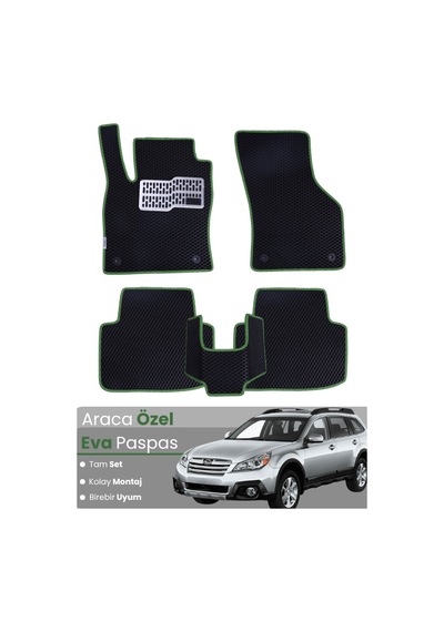 Subaru Forester 3 2008-2013 Uyumlu Eva Paspas Tam Set Oto Paspas,araca Özel,kolay Montaj 528