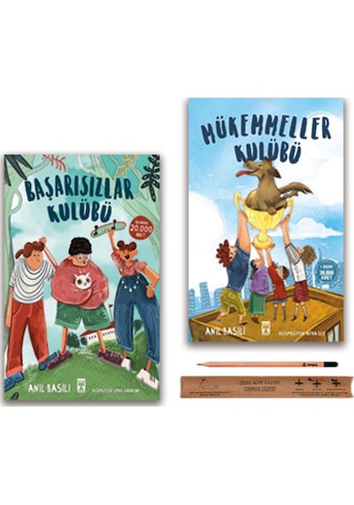 Timaş İlk Gençlik Mükemmeller Kulübü - Başarısızlar Kulübü Anıl Basılı Set 2 Kitap