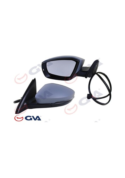 GVA 1075851 Dış Dikiz Aynası Sol Elektirikli Isıtmalı Octavia 13 17 Astarlı Sinyalli 6 Fişli