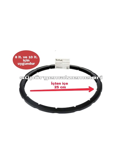 Tefal Uyumlu Clipso Düdüklü Tencere Lastiği 8 L - 10 L için Uyumludur