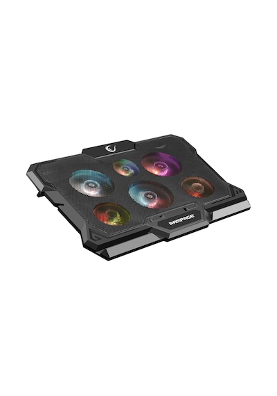 Rampage AD-RC10 X-GUST 10" - 17" 6 Fanlı Rainbow Işıklandırmalı Stand Notebook Soğutucu