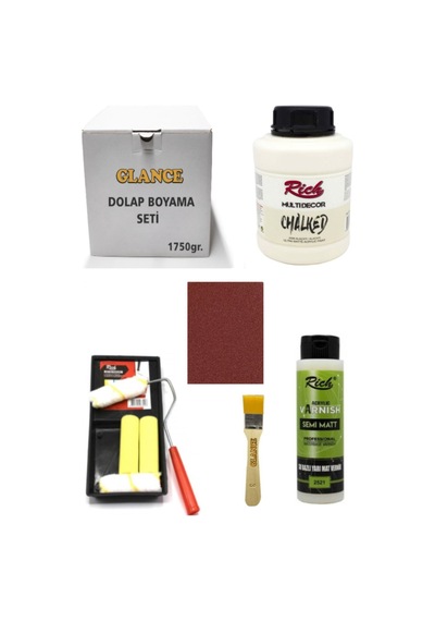 Glance Multi Decor Chalked 1750 Gr Alaçatı Genel Amaçlı Boyama Seti Karışık