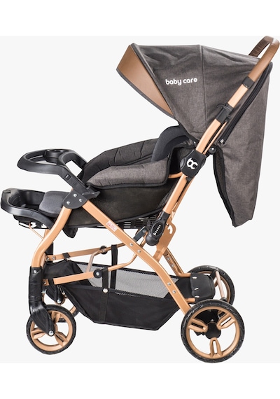 Babycare Bc65 Capron Lüx Çift Yönlü Bebek Arabası Kahverengi