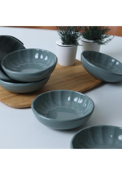 Granit Turkuaz Sirius Çerezlik/sosluk 12 Cm 6 Adet Q07 Genel