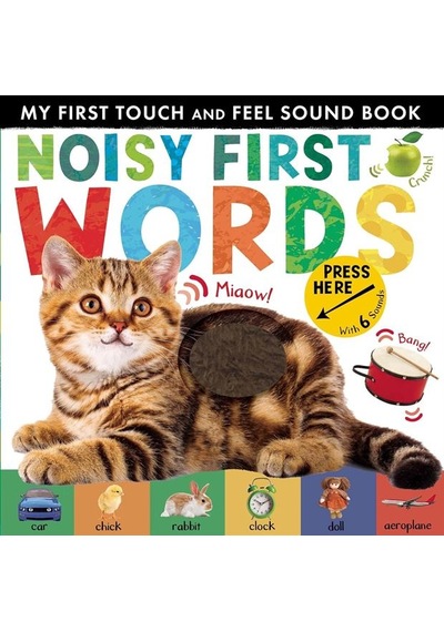Noisy First Words My First Touch And Feel Sound Book