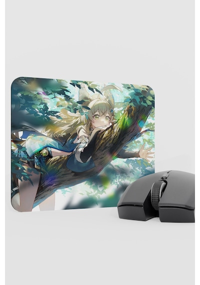 Kirara Genshin Impact Anime Oyuncu V1 - 22x18 Gaming Mouse Pad Fare Altlığı
