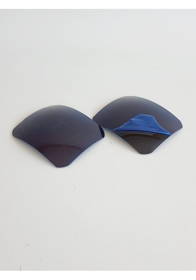 Siyah UV Gözlük Camı 60x70mm (1 Adet)