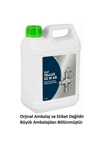 Açık-shell Tellus S2 M 68 Hidrolik Yağ 5 Litre
